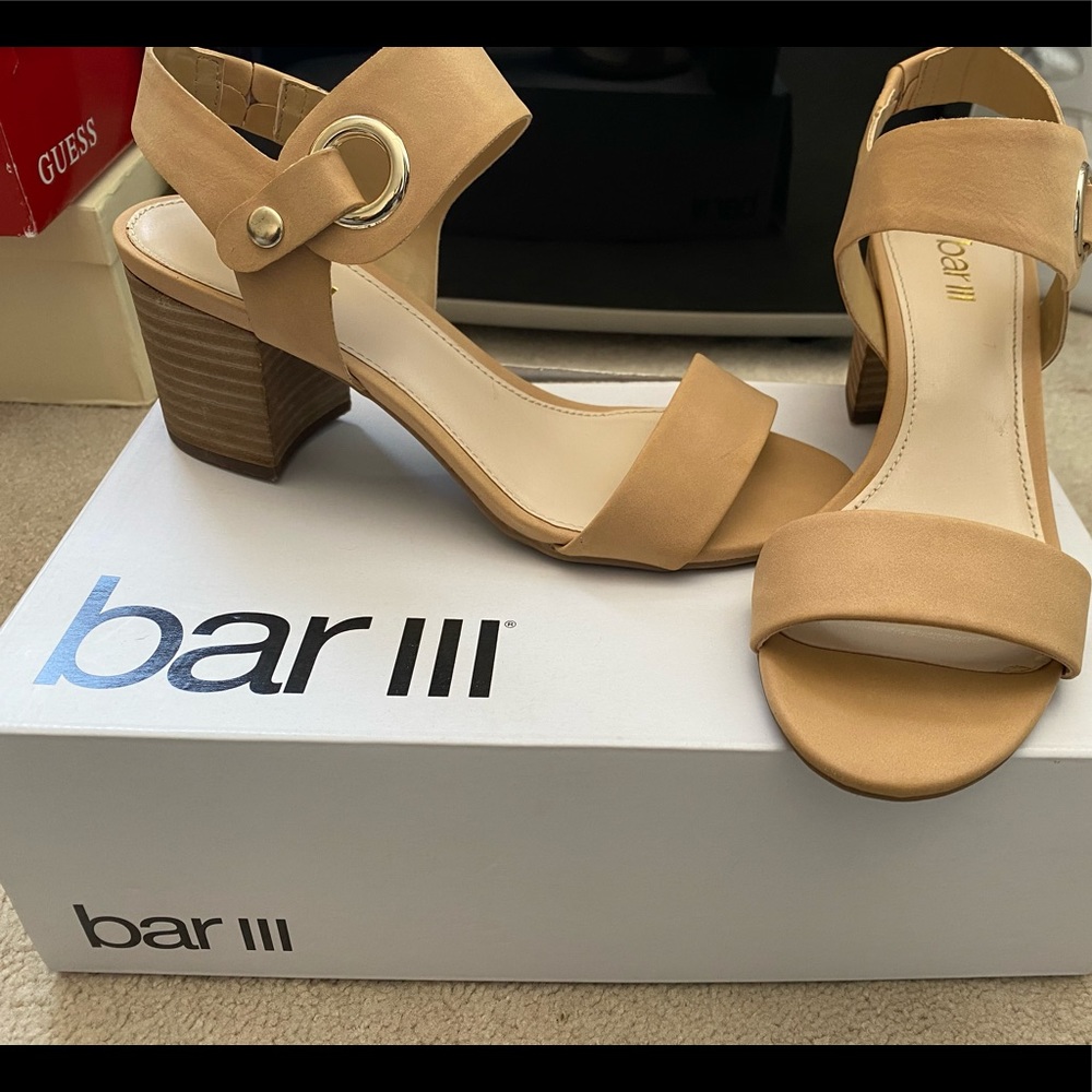 Tan summer sandals